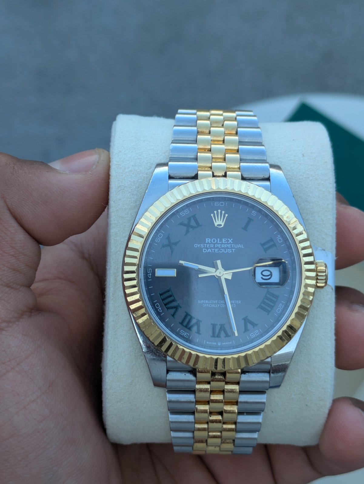Rolex Datejust 41 Wimbledon