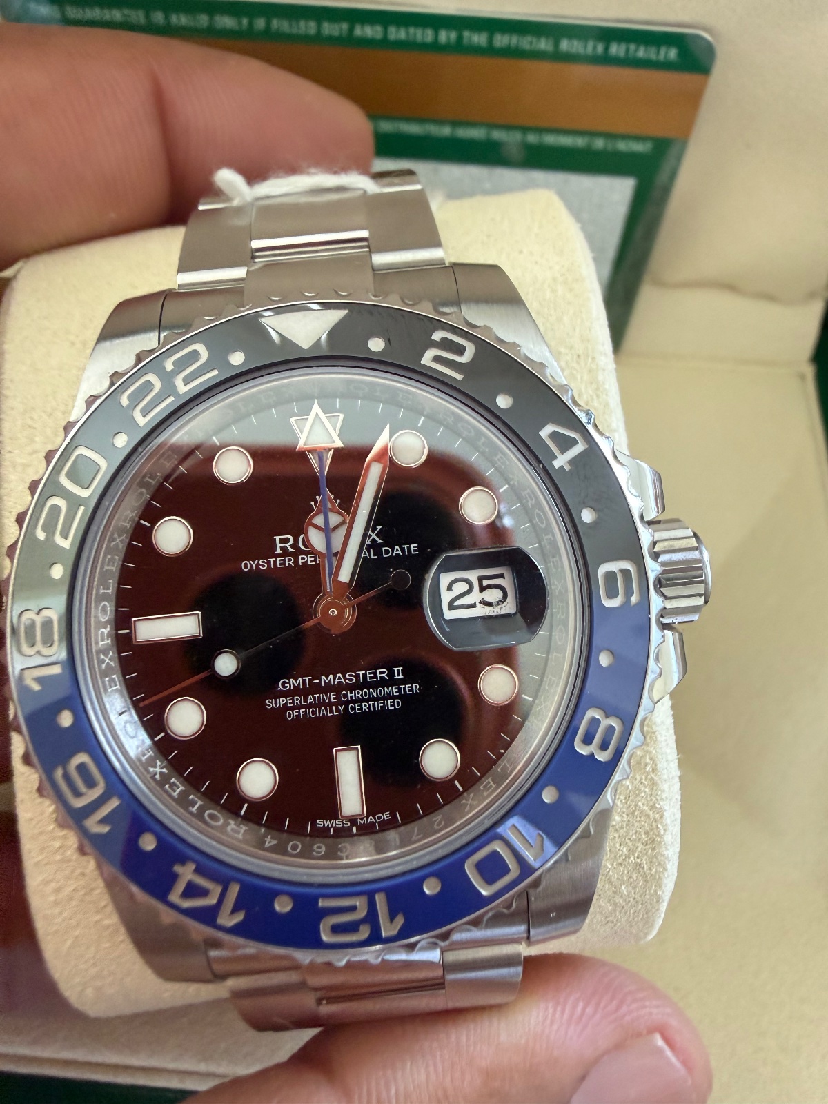 Rolex GMT-Master II Batman