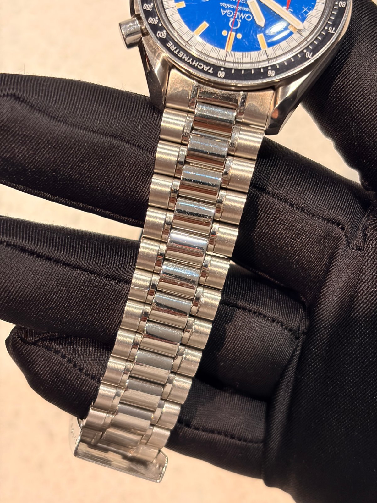 Omega Speedmaster Schumacher Limited Edition Blue Dial