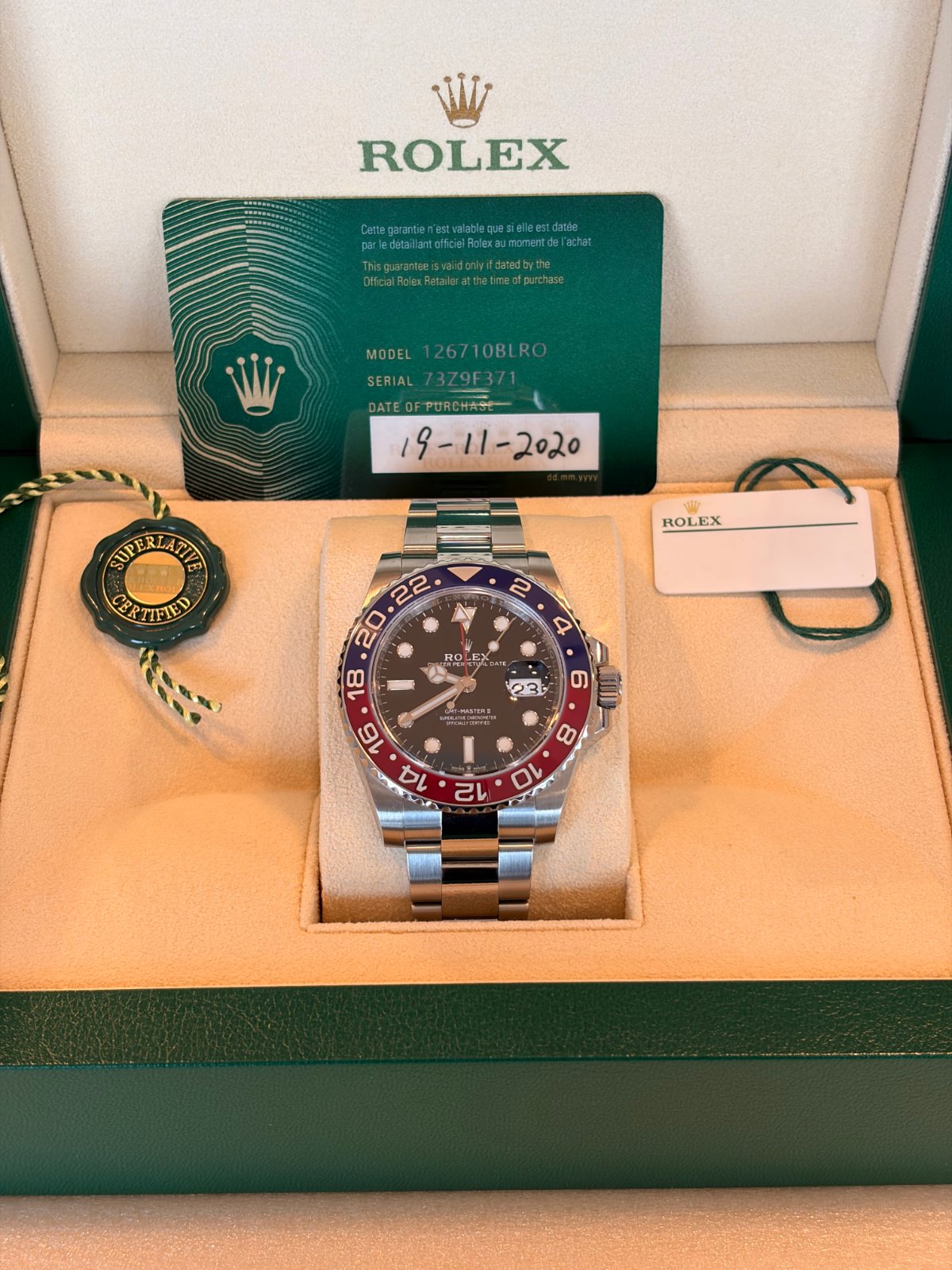 Rolex GMT-Master II Pepsi
