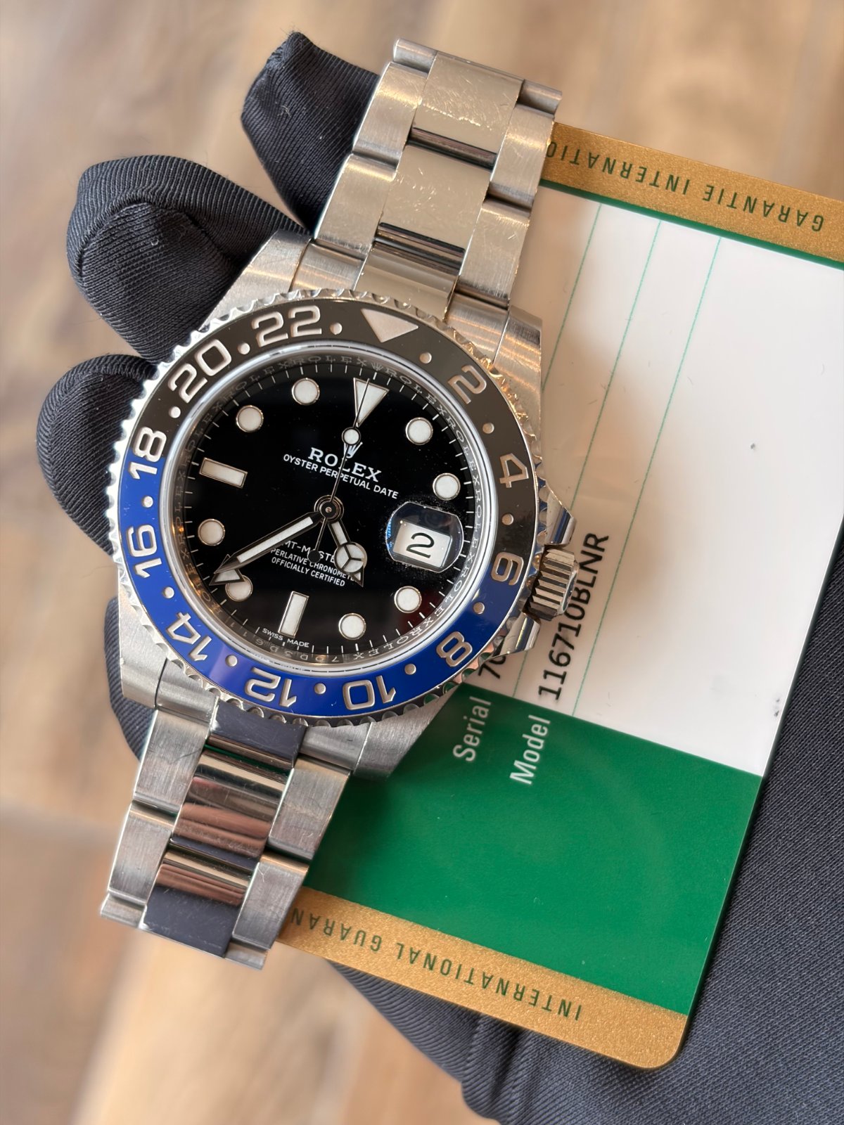 Rolex GMT-Master II Batman