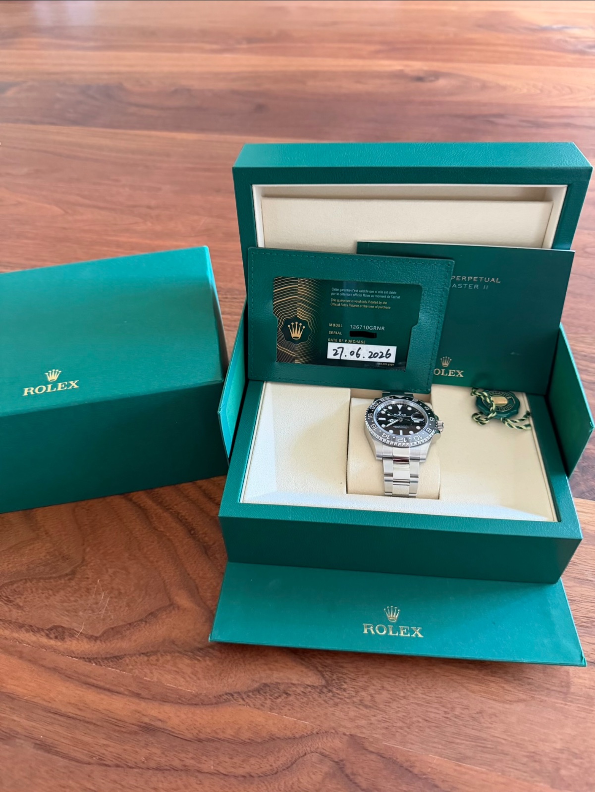 Rolex GMT-Master II Bruce Wayne