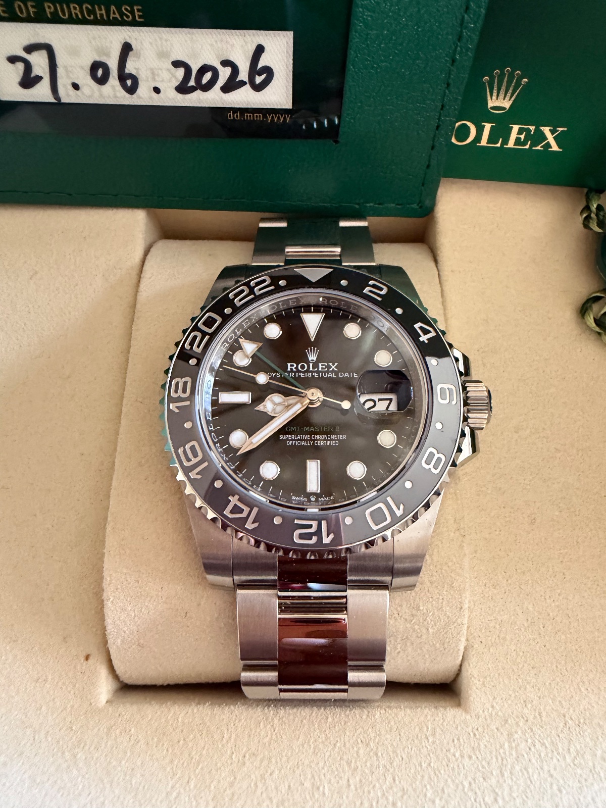 Rolex GMT-Master II Bruce Wayne